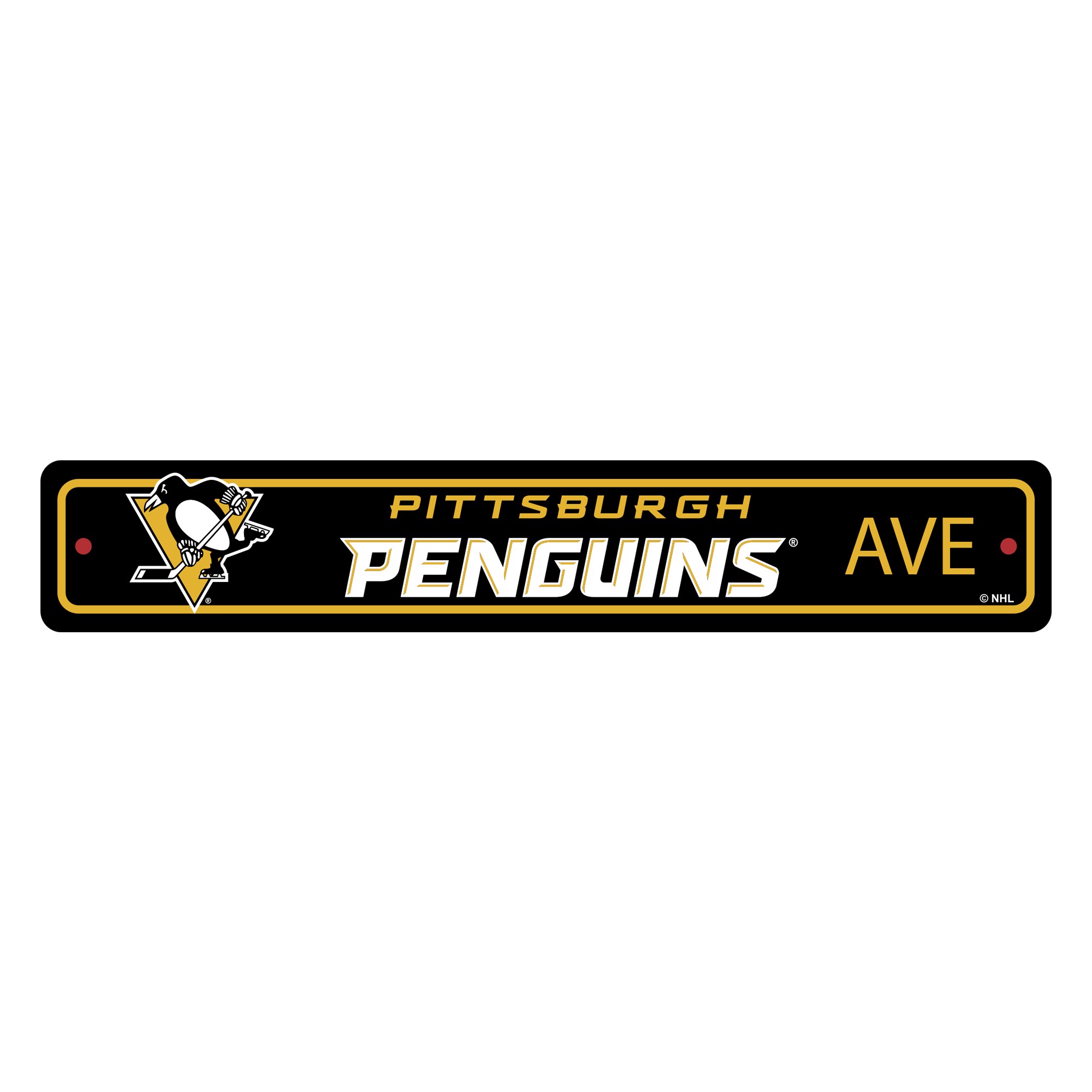 Pittsburgh Penguins City of Pittsburgh Stanley Cup street banner