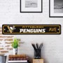 Picture of Pittsburgh Penguins Team Color Street Sign Décor 4in. X 24in. Lightweight