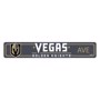 Picture of Vegas Golden Knights Team Color Street Sign Décor 4in. X 24in. Lightweight