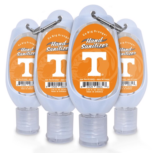 Picture of Tennessee Volunteers 1.69 Travel Keychain Sanitizer