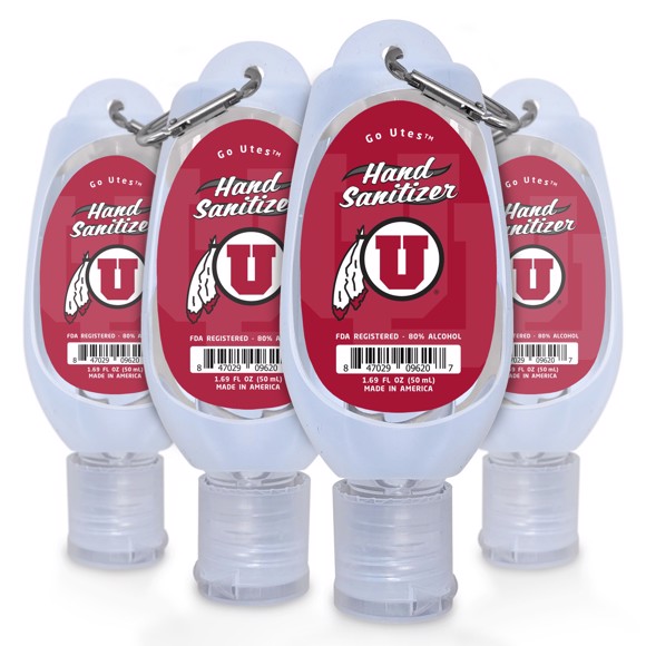 Picture of Utah 1.69 Travel Keychain Sanitizer