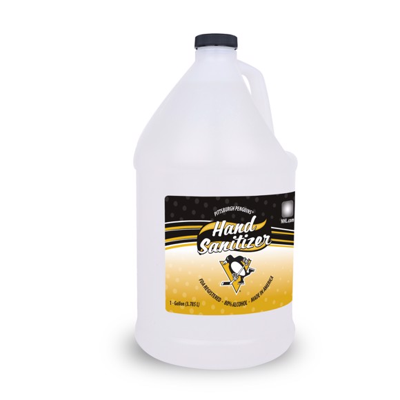 Picture of Pittsburgh Penguins 1-gallon Hand Sanitizer