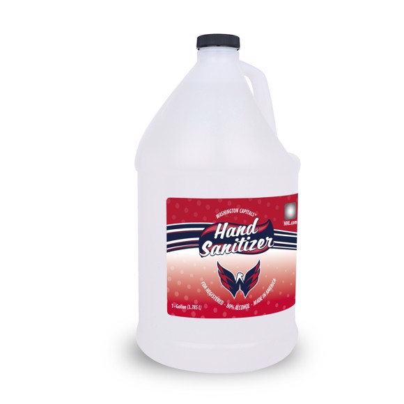 Picture of Washington Capitals 1-gallon Hand Sanitizer