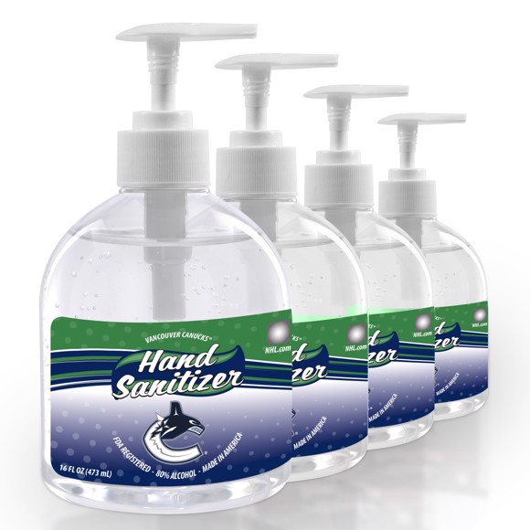 Picture of Vancouver Canucks 16 oz. Hand Sanitizer