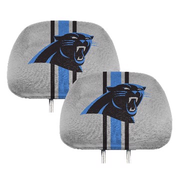 Picture of Carolina Panthers Printed Headrest Cover