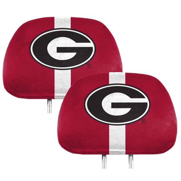 Picture of Georgia Bulldogs Printed Headrest Cover