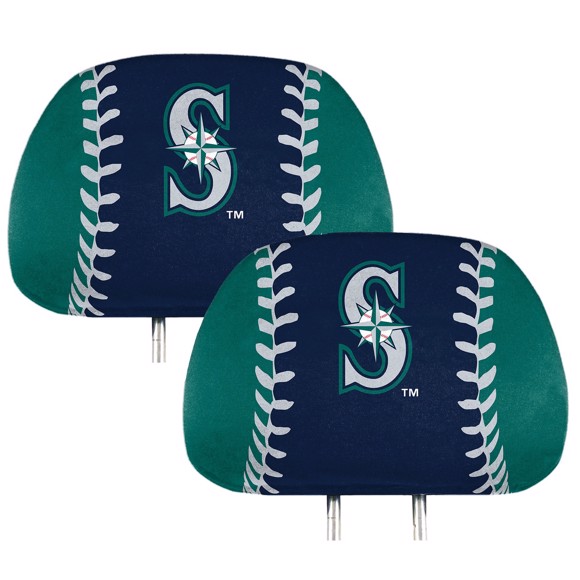Picture of Seattle Mariners Printed Headrest Cover