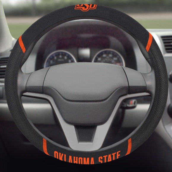 Picture of Oklahoma State Cowboys Steering Wheel Cover