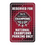Picture of Georgia Bulldogs 2021-22 National Champions Team Color Reserved Parking Sign Décor