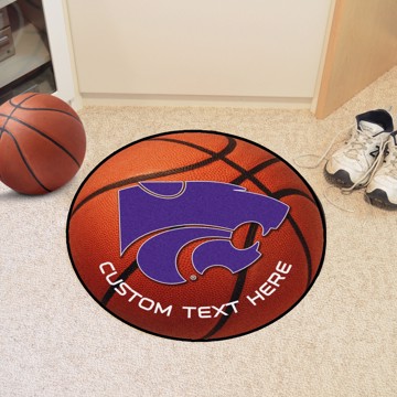 Picture of Kansas State Personalized Basketball Mat