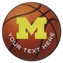 Picture of Michigan Personalized Basketball Mat