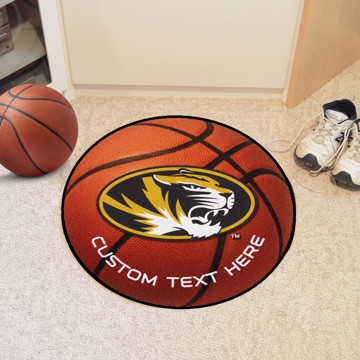 Picture of Missouri Personalized Basketball Mat