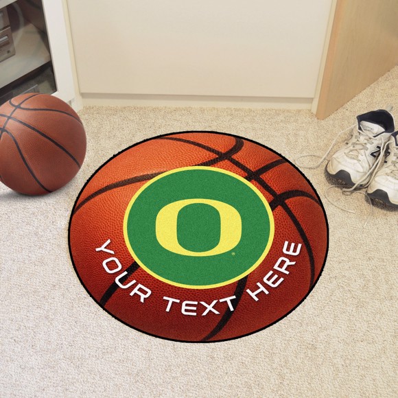 Picture of Oregon Personalized Basketball Mat