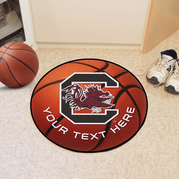 Picture of South Carolina Personalized Basketball Mat