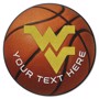 Picture of West Virginia Personalized Basketball Mat