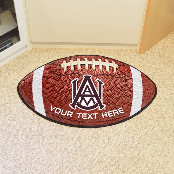 Picture of Alabama A&M Personalized Football Mat