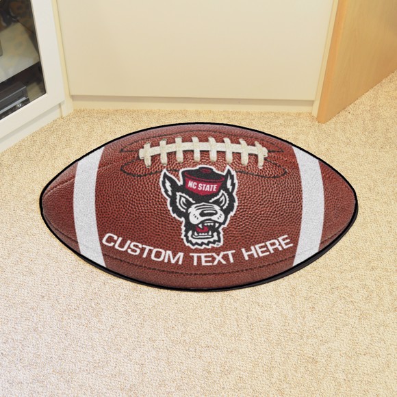 Picture of NC State Personalized Football Mat