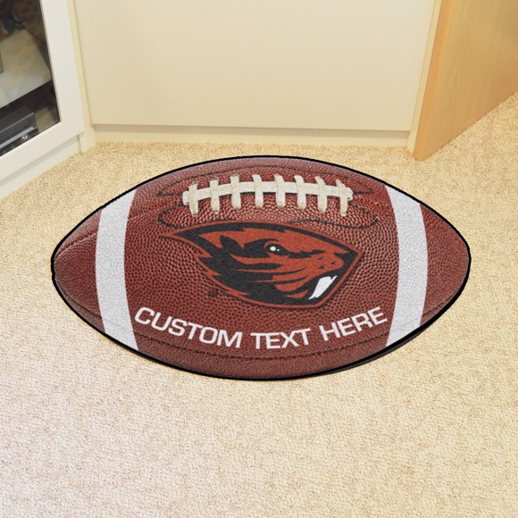 Picture of Oregon State Personalized Football Mat