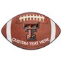 Picture of Texas Tech Personalized Football Mat