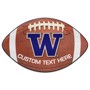 Picture of Washington Personalized Football Mat