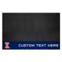 Picture of Illinois Personalized Grill Mat