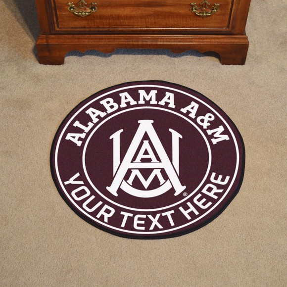 Picture of Alabama A&M Personalized Roundel Mat