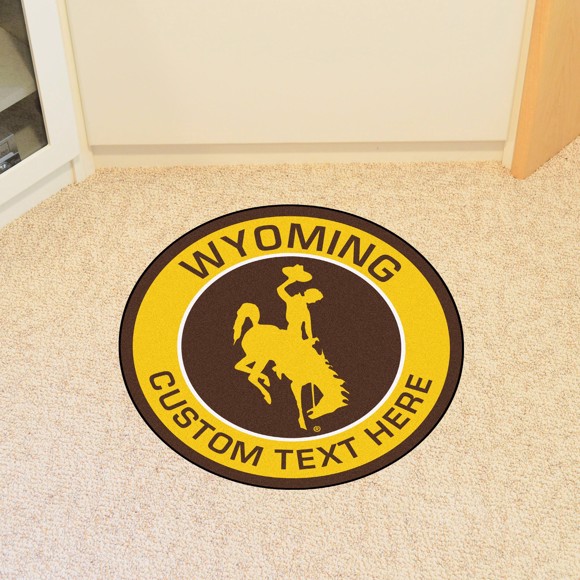 Picture of Wyoming Personalized Roundel Mat