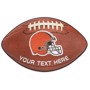 Picture of Cleveland Browns Personalized Football Mat Rug