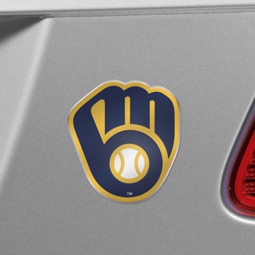 Picture of Milwaukee Brewers Embossed Color Emblem
