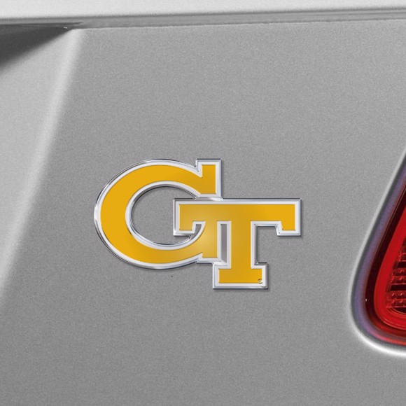 Picture of Georgia Tech Yellow Jackets Embossed Color Emblem