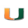 Picture of Miami Hurricanes Embossed Color Emblem