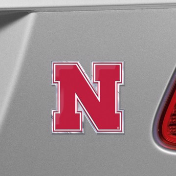 Picture of Nebraska Cornhuskers Embossed Color Emblem
