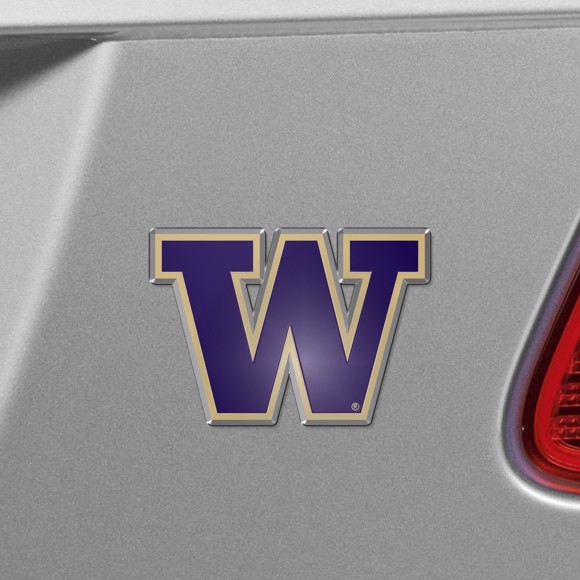 Picture of Washington Huskies Embossed Color Emblem