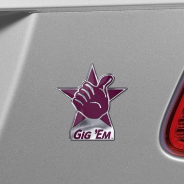 Picture of Texas A&M Embossed Color Emblem 2