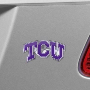 Picture of TCU Embossed Color Emblem 2