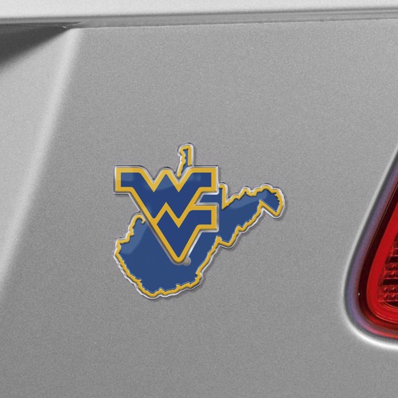 Picture of West Virginia Mountaineers Embossed Color Emblem2