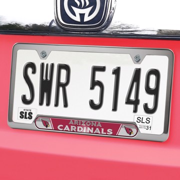 Picture of Arizona Cardinals Embossed License Plate Frame