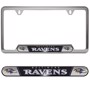 Picture of Baltimore Ravens Embossed License Plate Frame