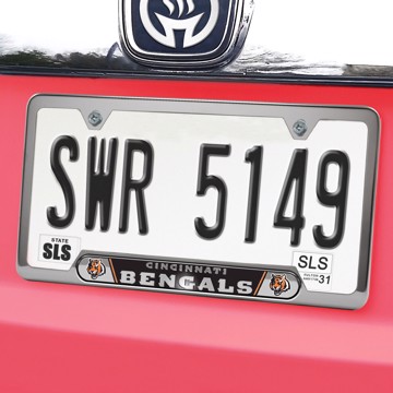 Picture of NFL - Cincinnati Bengals Embossed License Plate Frame