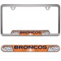 Picture of Denver Broncos Embossed License Plate Frame