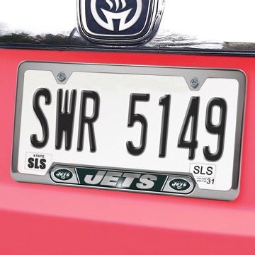Picture of New York Jets Embossed License Plate Frame