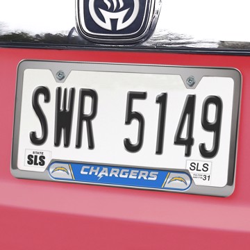 Picture of Los Angeles Chargers Embossed License Plate Frame