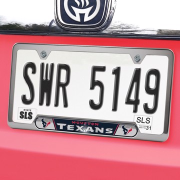 Picture of NFL - Houston Texans Embossed License Plate Frame