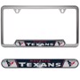 Picture of Houston Texans Embossed License Plate Frame