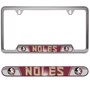 Picture of Florida State Seminoles Embossed License Plate Frame