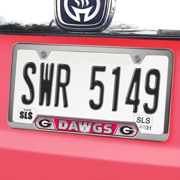 Picture of Georgia Embossed License Plate Frame