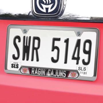 Picture of Louisiana-Lafayette Embossed License Plate Frame