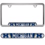 Picture of Michigan Wolverines Embossed License Plate Frame