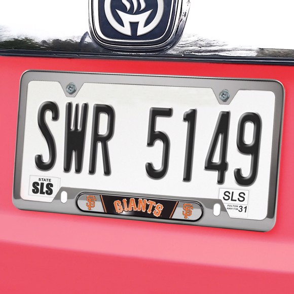 Picture of San Francisco Giants Embossed License Plate Frame