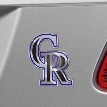 Picture of Colorado Rockies Embossed Color Emblem